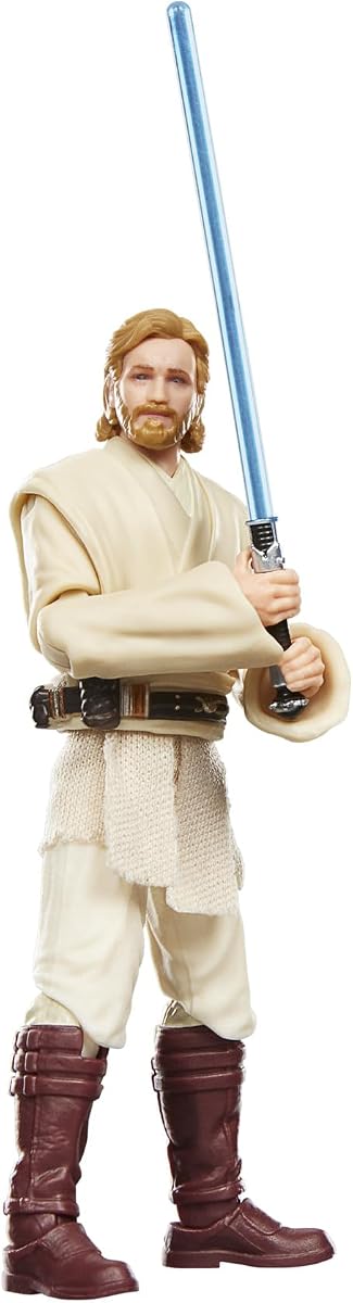 La colección vintage OBI-Wan Kenobi | Figura de acción coleccionable premium de 3,75 pulgadas de Star Wars: El ataque de los clones