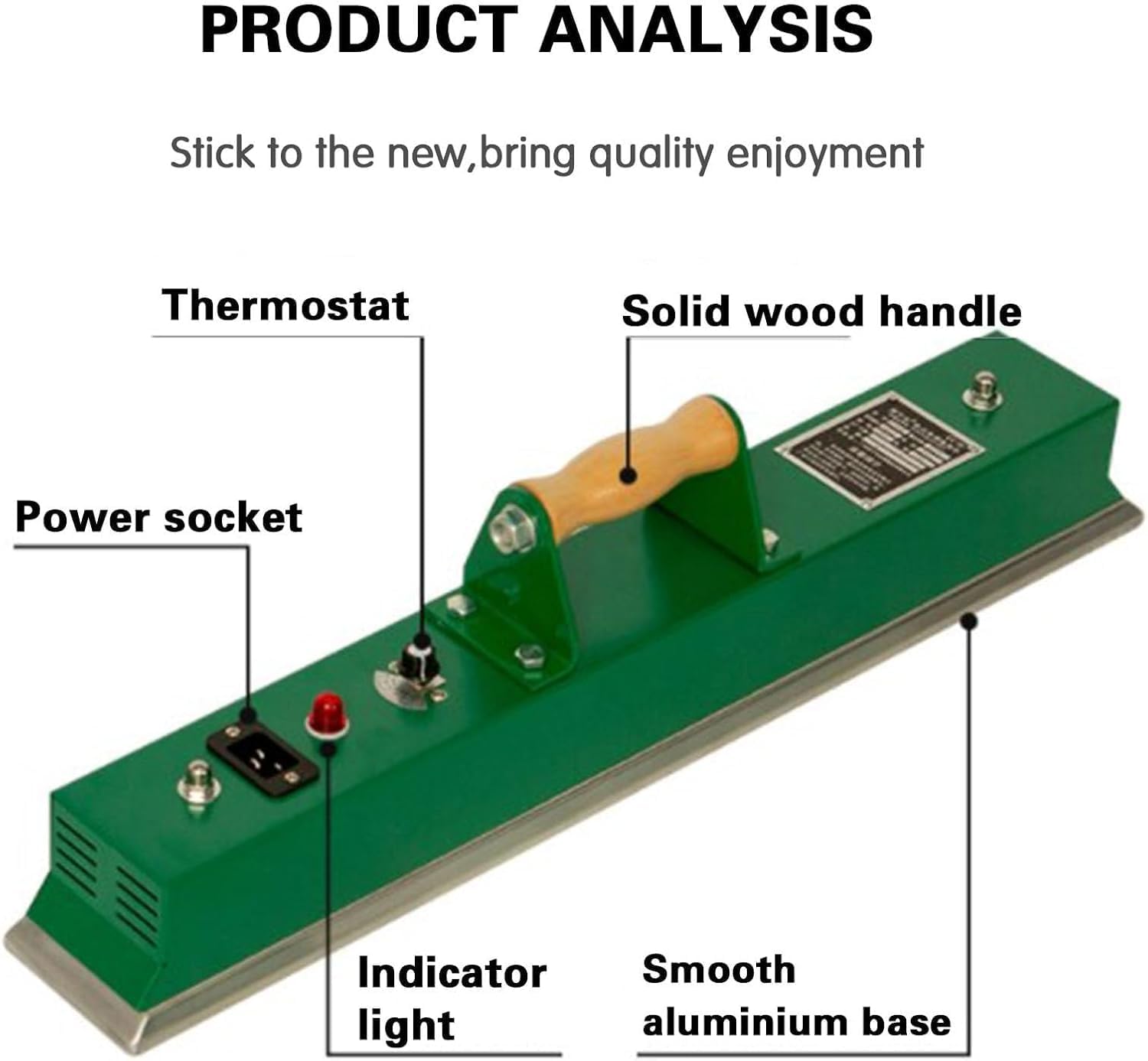 Billiards Table Cloth Iron,Adjustable Temperature Snooker Table Iron,Thermostatic Pool Table Cloth Iron,for Billiard,Snooker & Pool Tables (1270mm)