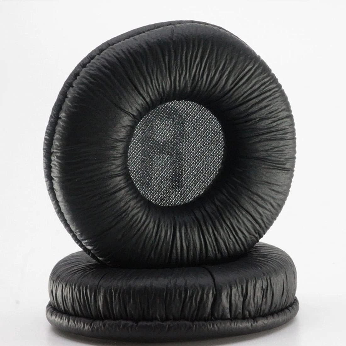 Street27® Earpad Cushion Compatible with JBL C300SI, T250SI, T450, T460BT, T600, T500BT, 520BT Headphones, Frog Leather & Soft Memory Foam 70mm Ear Pads Cushions (Black) — Amazon image 2