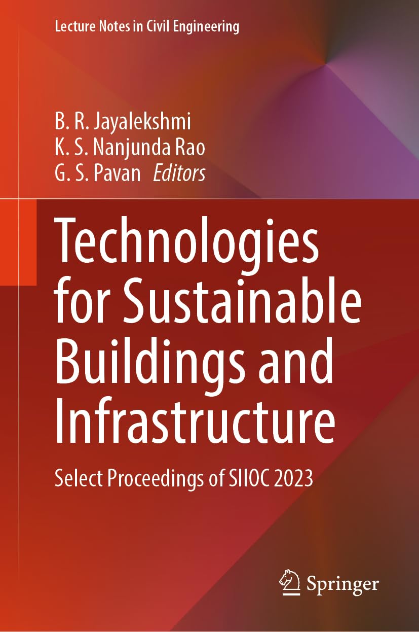 Livre Siioc 2023 sur les infrastructures durables et les éco-technologies du bâtiment