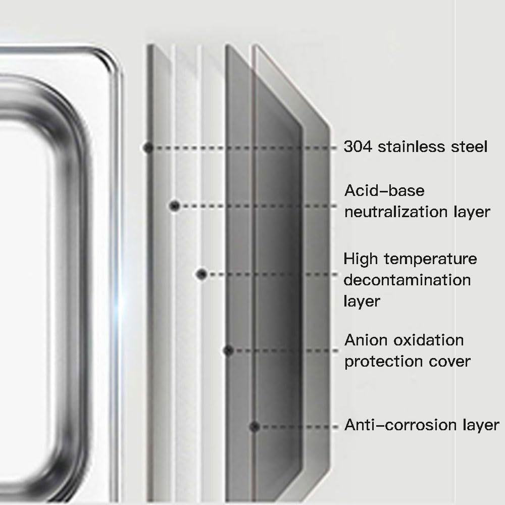 Professionelles Ultraschallreinigungsgerät 40 kHz mit Timer und Heizung, Ultraschall-Teilereiniger geeignet für professionelle Werkzeuge, Metallteile, Schmuck, Brillen(Size:3L)