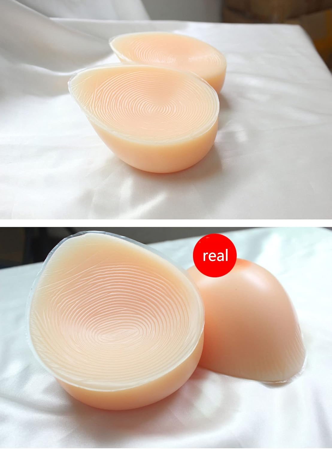 Fake Boobs Silicone Fake Breasts with Shoulder Strap Cross-Dressing Crossdressers Transgender Siamese Men Disguised As Women Confidence Booster 600g
