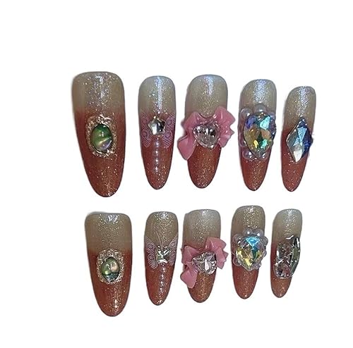 気質強化ネイル、「ハンドネイル」ネイルプレートネイルパッチ学生スパイスガール(10枚パック)(M)