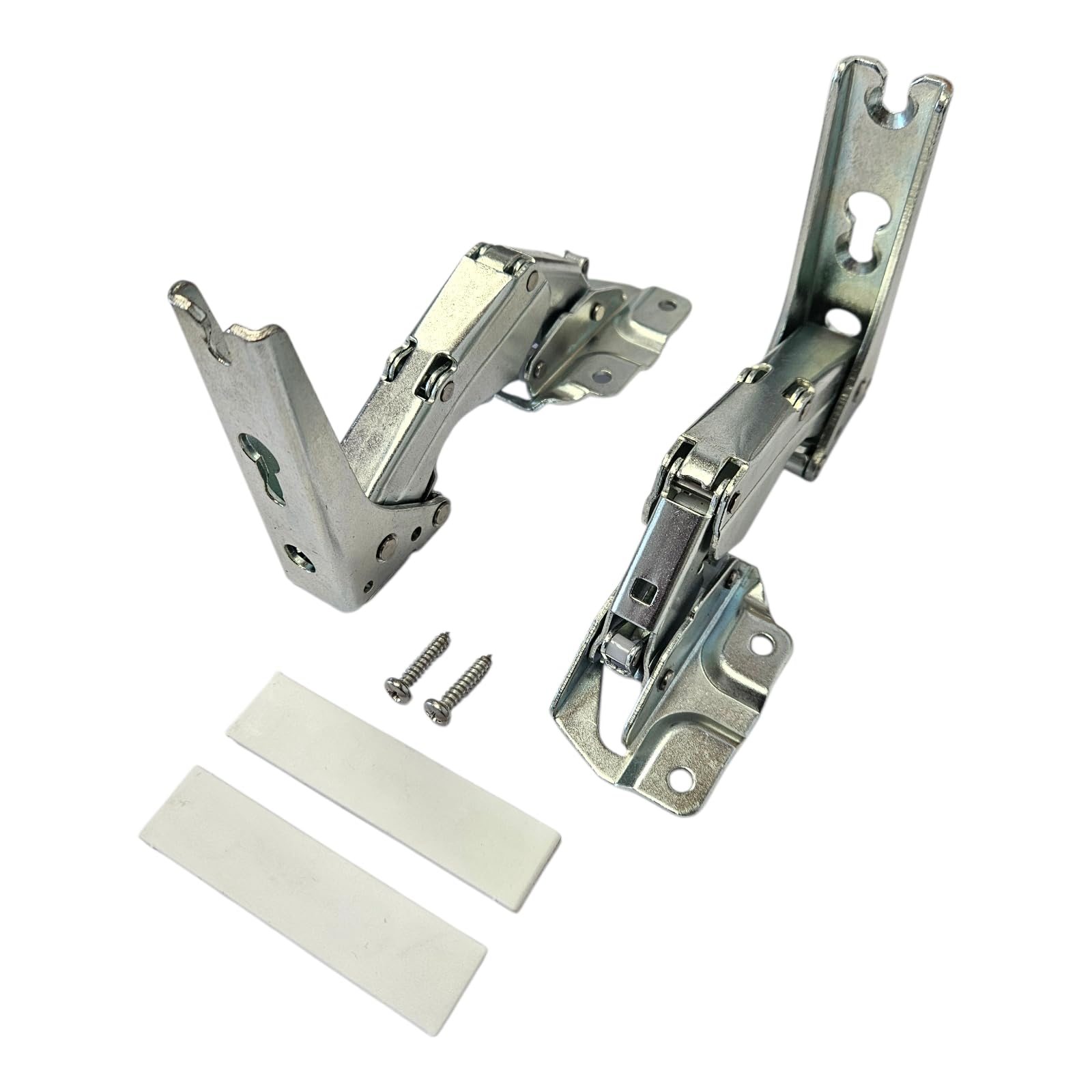 Place4parts Integrated Fridge Freezer Door Hinges for AEG Electrolux Beko KUPPERSBUSCH De Dietrich 3362 5.0 and 3363 5.0, 41.5, 3704 5.0