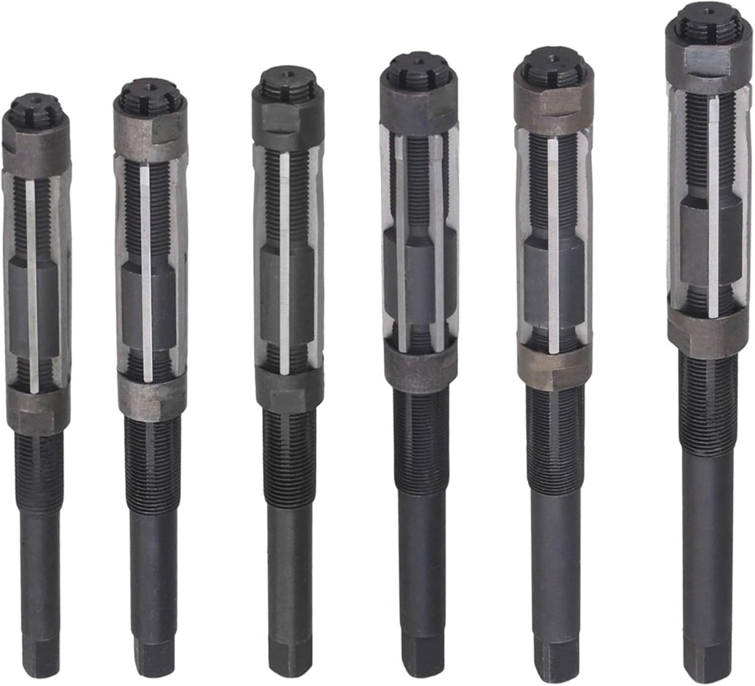 1PC Adjustable Hand Reamer Size Range Alloy Steel Reamer Hand Reamer Machine Cutting Tools (26/29/30/33/38/44/54/64/74/84mm)(38-44)