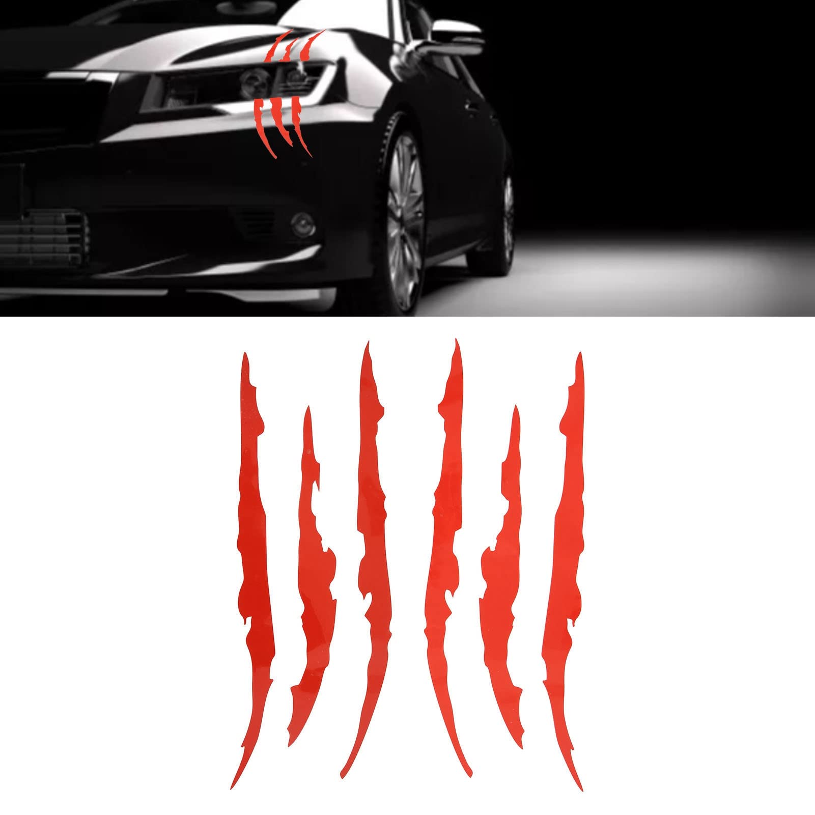 Lntyq 2 adesivi per auto, adesivi antigraffio impermeabili per auto