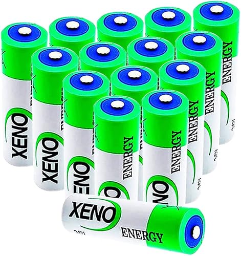 XIAOXX (15 Count) XL-060F 3.6V ER14505 Smart Water Meter Battery for Xeno XL-060F AA 3.6V Lithium Li-SOCl2 Battery LS14500, TL-2 14500, LS-14500