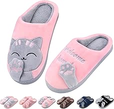 House Slippers Men Women Slippers Cat Plush House Slippers Women Winter Summer Sandals Shoes Winter Non-Slip Sole