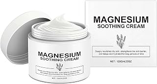 Neuropathy Magnesium Cream for Nerve Comfort, Fast-Absorbing Body Lotion with Magnesium Chloride, Non-Greasy Formula for Skin, 120ML