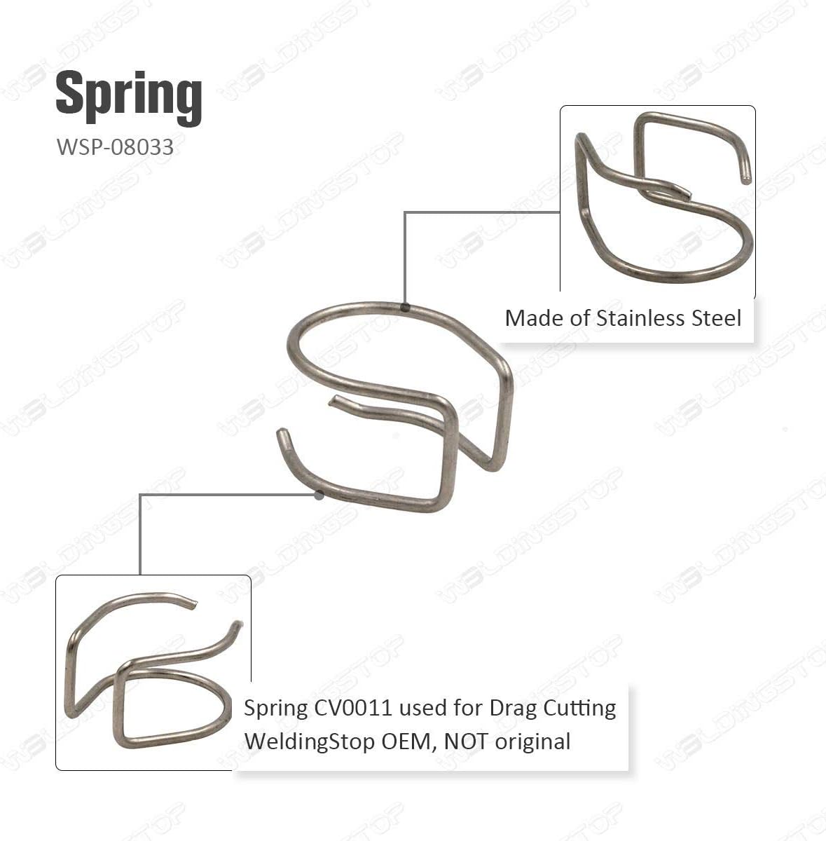 Plasma Electrode PR0101 Tips PD0101-11 Shield PC0109 Swirl Ring PE0101 for Trafimet A101 Torch PKG-23
