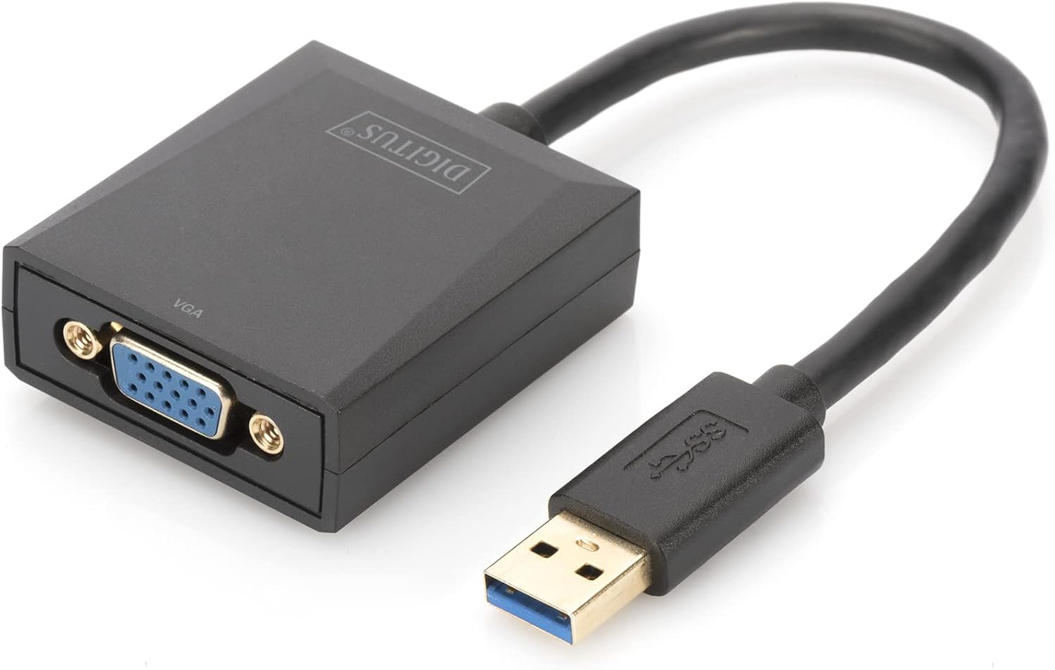 Digitus USB 3.1 Gen 1 Graphics Adaptor, Black, DA-70840, 5V