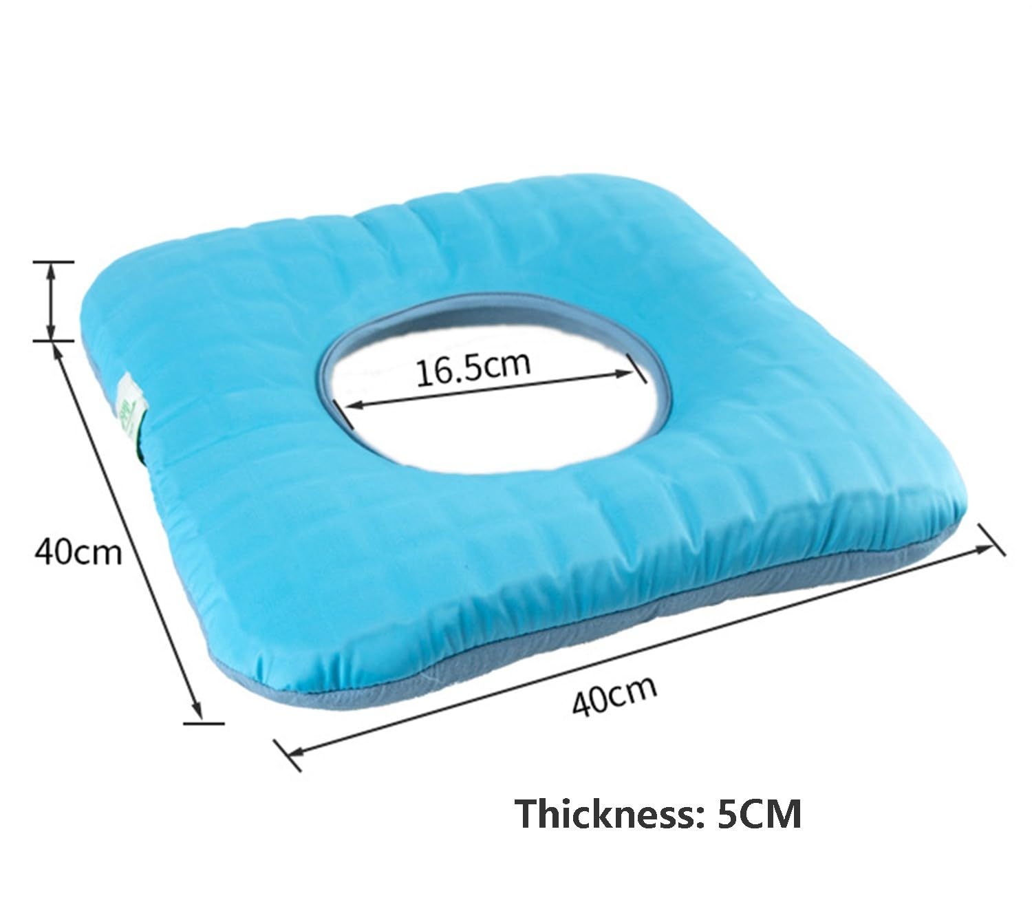 Cojín Antiescaras para Glúteos, Cojín para Aliviar La Presión En La Cadera, Hemorroides Perso Cojín De Gel para Decúbito para Silla para Hemorroides para Pacientes Mayores, Encamados