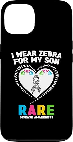 Camiseta para iPhone 13 Día de las Enfermedades Raras 2024 - Funda I Wear Zebra for My Son
