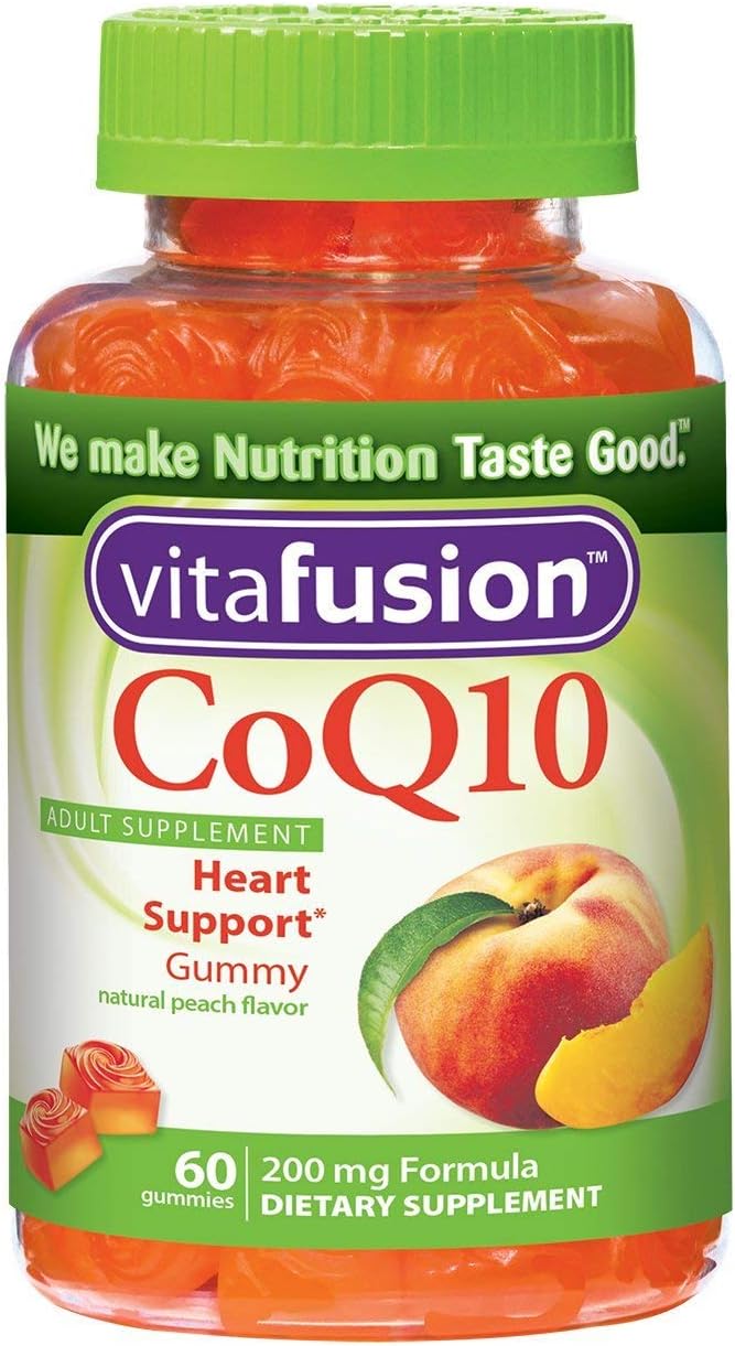 Vitafusion CoQ10 Gummy Vitamins, 200 Mg, 60 Count (Pack of 3 (60 ct ea))