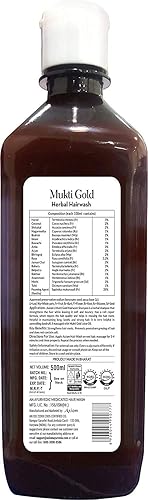 Miniatura 2 de Jeevanras Mukti Gold Hairwash Combo (16.9 fl oz) - Paquete de 2