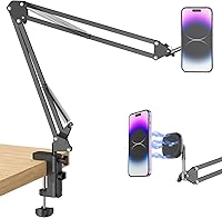 Vista 1 de VRIG - Soporte magnético para teléfono de escritorio, soporte flexible MagSafe para teléfono, soporte de teléfono celular ajustable de 360°