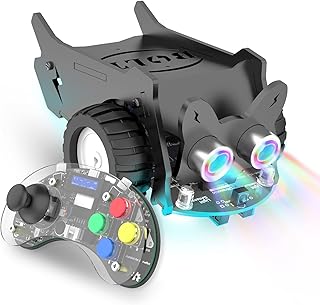 ELECROW CrowBot Bolt with Joystick Programming Smart Robot Car, Learning & Education Toys for Ages 6+, STEM Projects to Learn Coding, Electronics and Programming Robot Kit