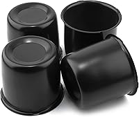 Vista 28 de 4 Piezas Tapas Centrales de Rueda de Remolque de 2.64 Pulgadas Push Through Diámetro de 2.64" Altura 2.4" para Rin de Camión SUV RV, Cubierta