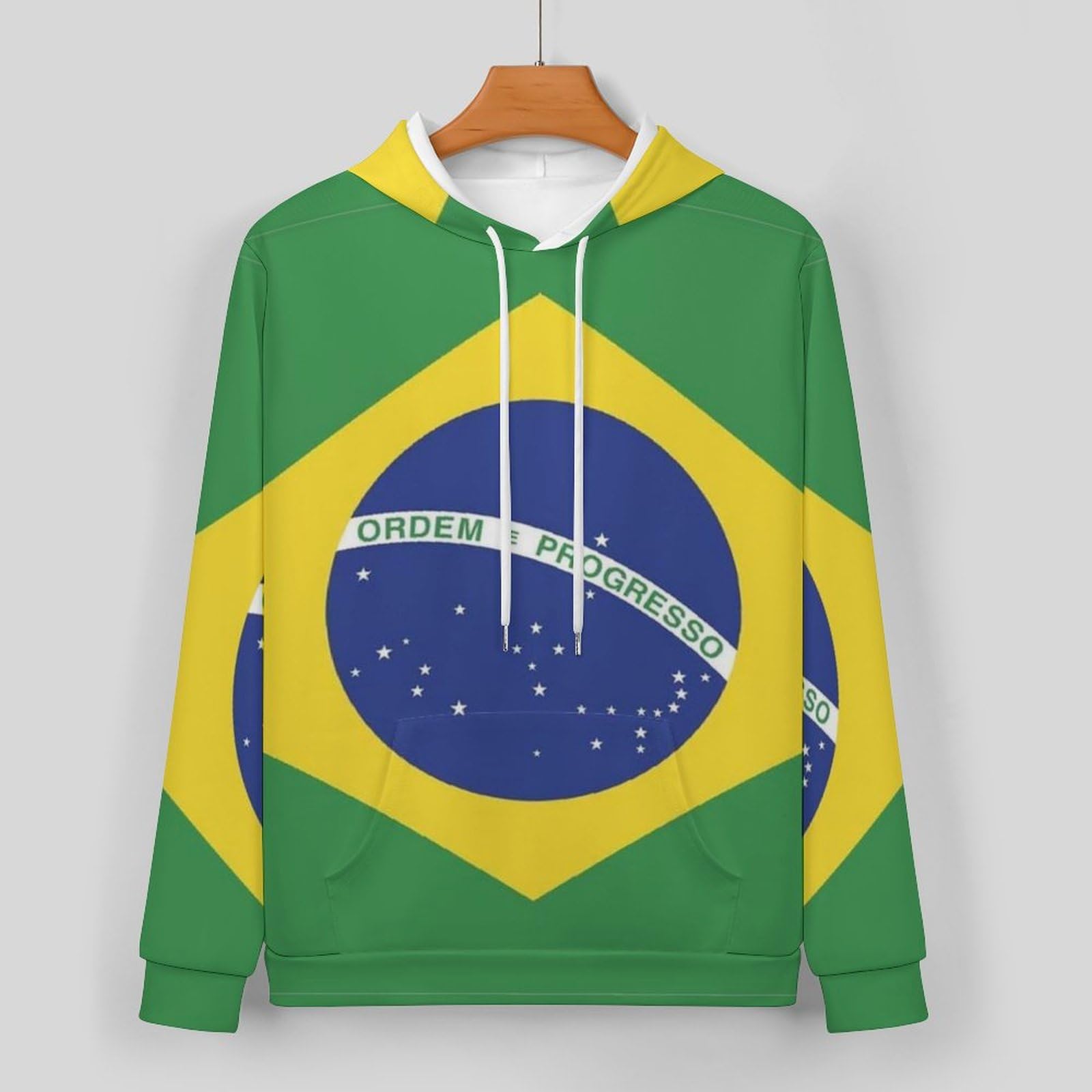 Tuta Da Donna Set Completo Da Salotto Set Da 2 Pezzi Tute Da Uomo Con Bandiera Brasiliana Manica Lunga Abbigliamento Sportivo Unisex Moda Casual Tuta Da Ginnastica Autunno Inverno