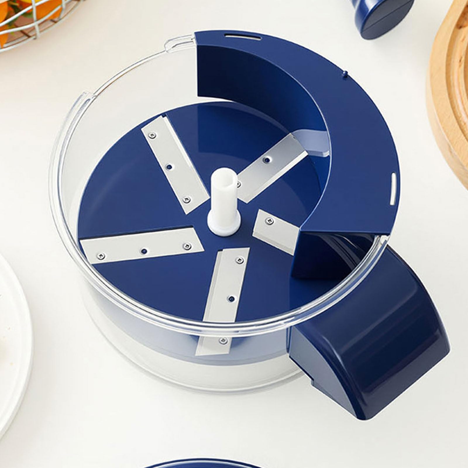 Generico Pela-Aglio Elettrico Automatico Lama in Acciaio Inossidabile Pelapatate Strumento per Rimuovere la Buccia della Frutta per Uso Domestico Pelapatate Ricaricabile Utensile da Cucina Elettrico
