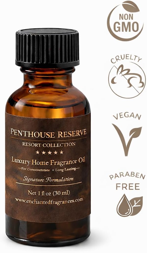 Penthhouse Reserve - Luxury Fragrance Oil for Diffusers, Hotel Inspired Scent, Long Lasting Aroma, for Home Diffusers