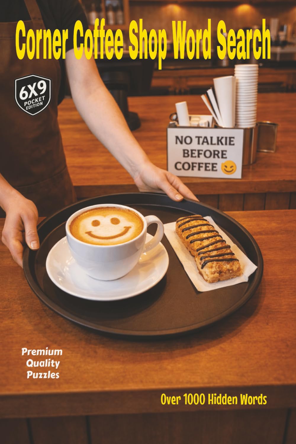 Corner Coffee Shop Word Search: Pocket Edition that Offers Over 1,000 Hidden Words Served from a Menu of Flavors Changing with the Seasons. This book is here for Your Daily Fix or Something New