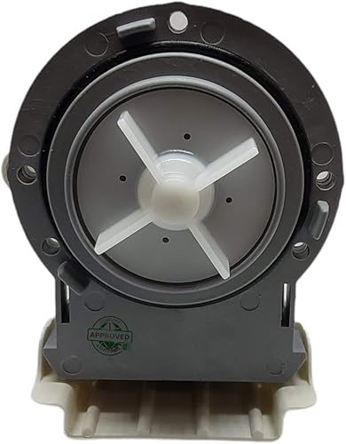 Miniatura 3 de GlobPro W10321032 1876931 Bomba de drenaje de agua para lavadora solo motor de 4 ½ pulgadas aprox. Reemplazo y compatible con Maytag Whirlpool