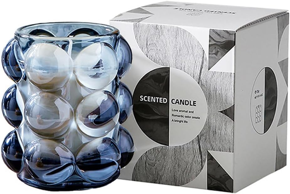 HIUHIU Bubble Bead Scented Candles Soy Wax Aromatherapy