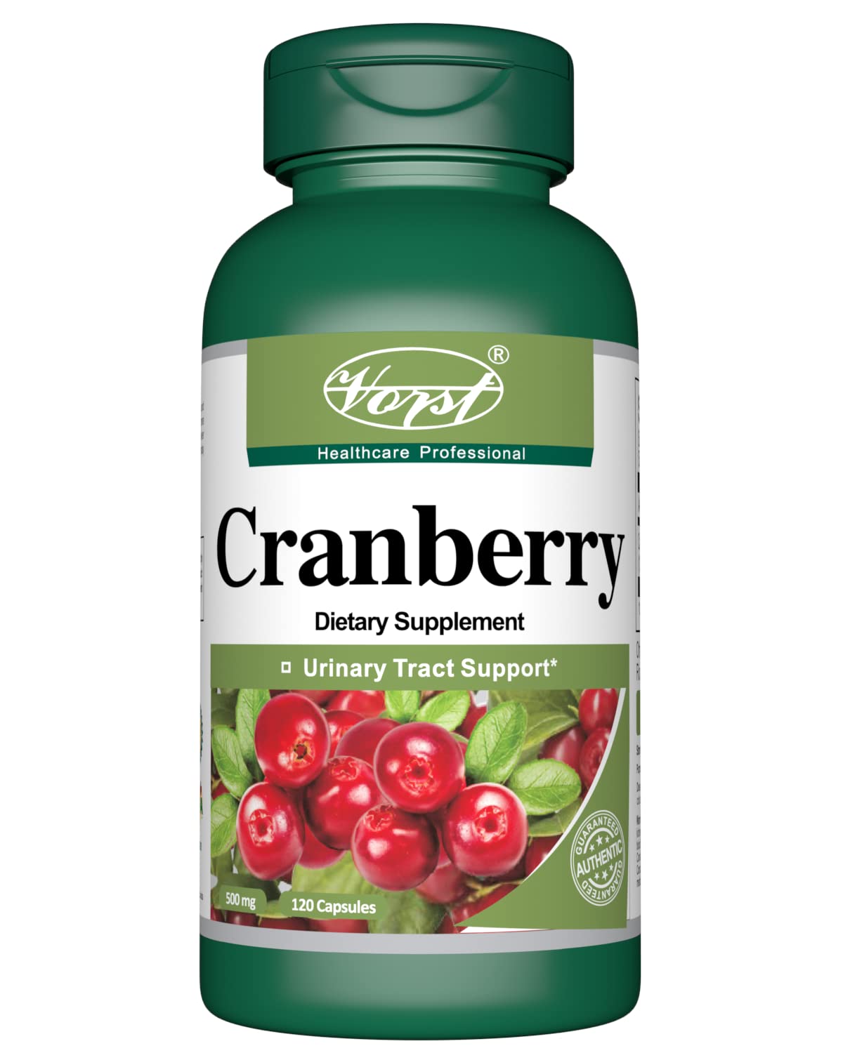 Buy VORST Cranberry 500mg with 121 Extract Ratio (6000 Raw Extract