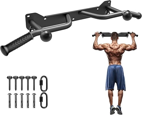 Kipika Barra de dominadas de puerta montada en la pared resistente, barra de barbilla multifuncional, barra de puerta de fitness portátil, sistema disponible en Yaxa Costa Rica