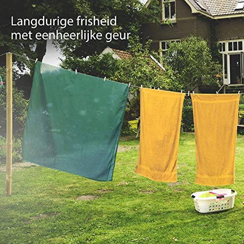 Robijn Wasmiddel Klein & Krachtig Color, voor de bonte en gekleurde was - 80 wasbeurten - 2 x 1,4L - Grootverpakking - Image 8