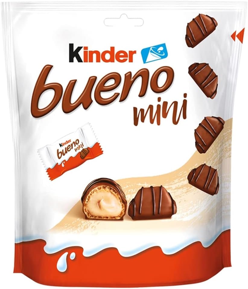 Bueno Mini - Kinder Bueno Candy - Imported from Germany - 108g