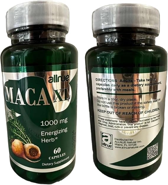 Maca XL 60 Capsules Original Pill Super maca Shape Buttocks Bigger Butt Booty Shaper
