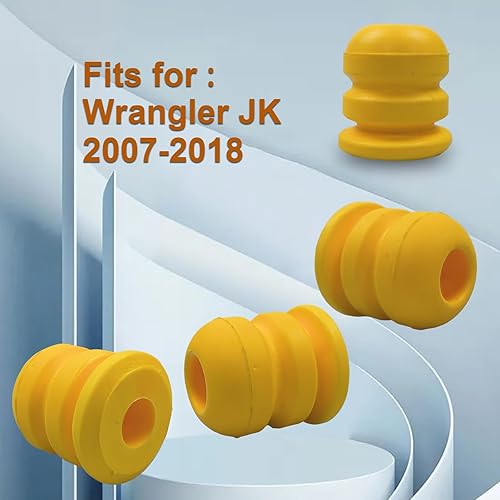 Miniatura 4 de Tope trasero de tope, parachoques de junta de eje para Wrangler JK 2007-2018 (1 par)