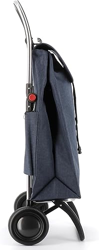 Vista 27 de ROLSER Carrito de compras plegable con ruedas Carro plegable personal plegable para comestibles Duradero y portátil Verde