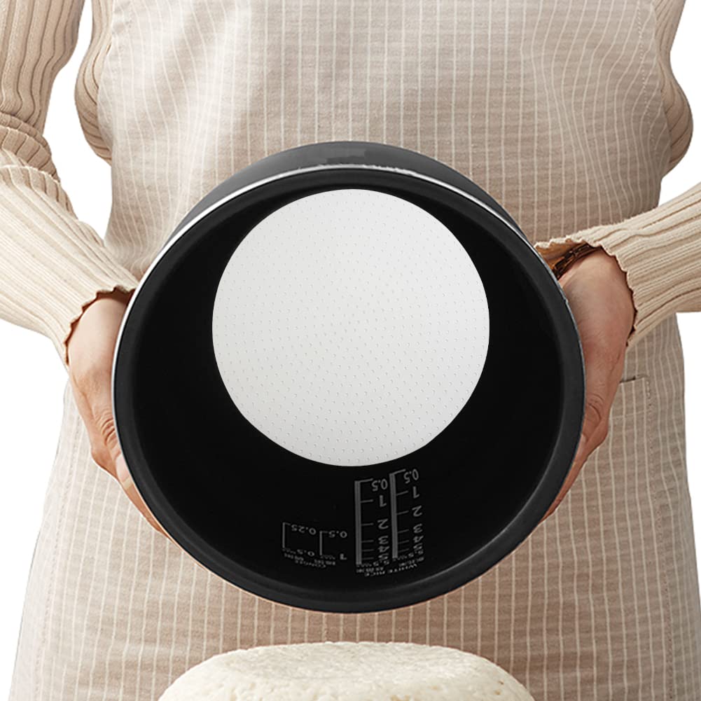 Rice Cooker Burnt Proof Silicon Pad 30cm Silicone Mat for Commercial Rice Cooker, White, 15L x 15W cm - Image 4