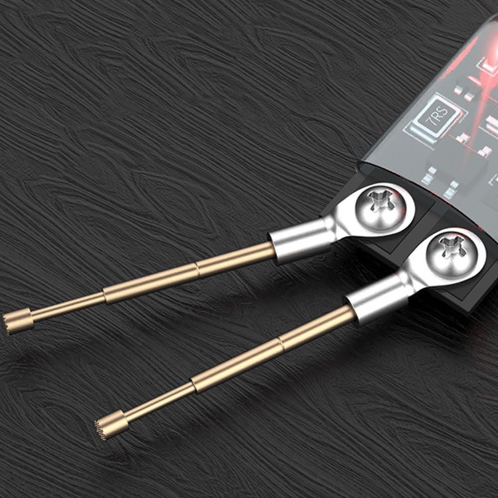 Pluma de descarga de condensador Herramienta de descarga rápida 1000UF 5000UF Instrumento de reparación electrónica con indicador LED (B con 5000 UF)