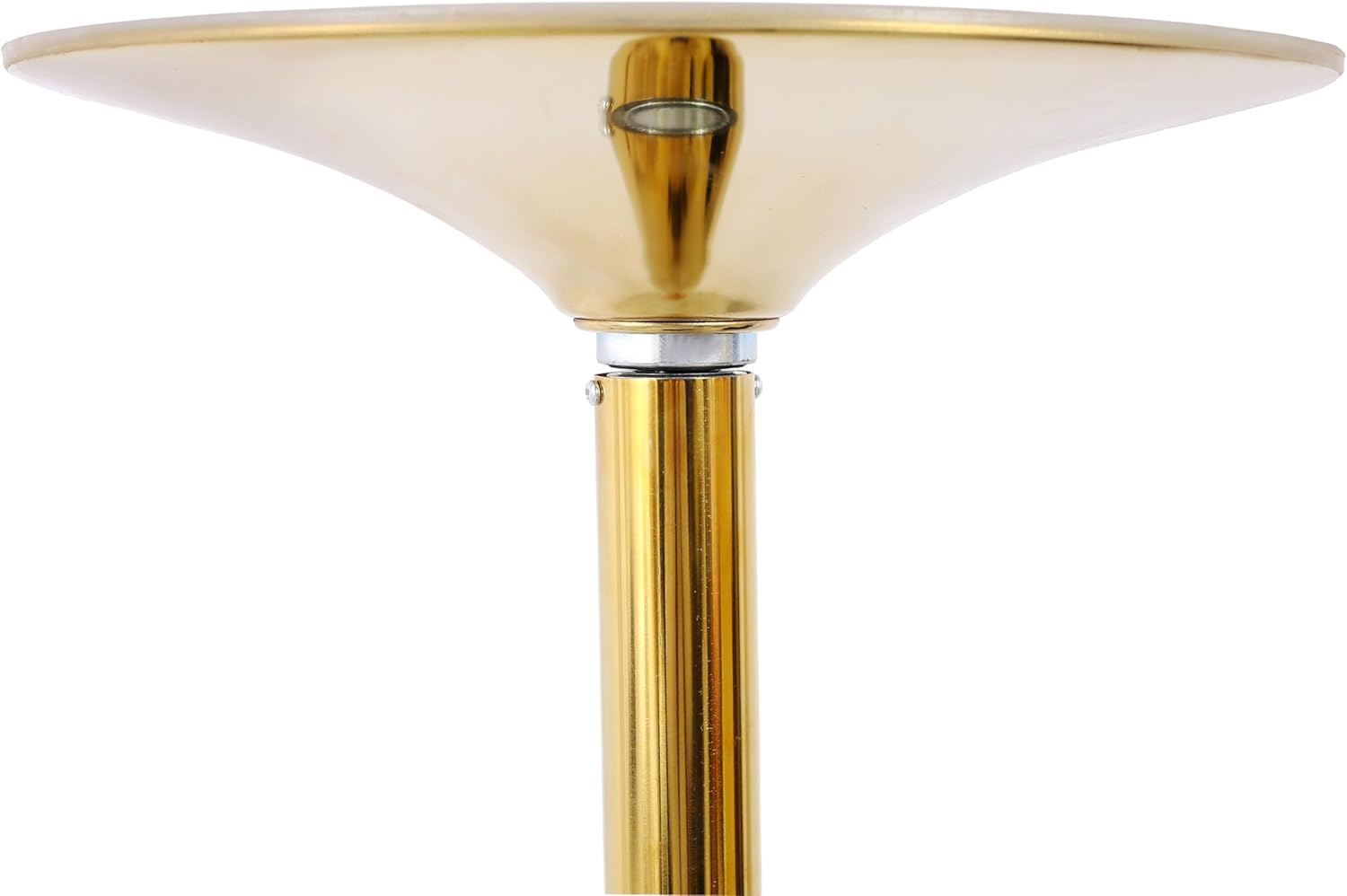 Dance Pole Spinning Static Dancing Pole Portable Removable for Home Club Bar Gym 86.2-109.8" Height Adjustable Weight Capacity 440lb Gold