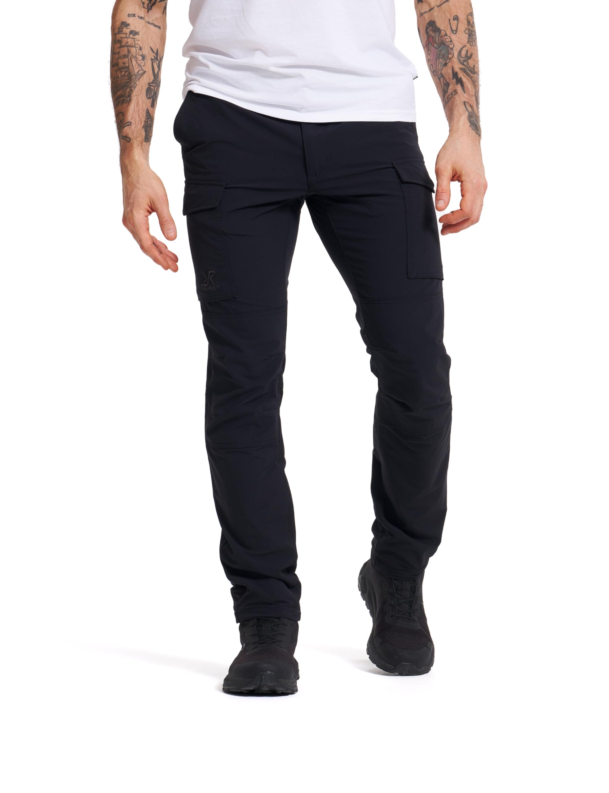 RevolutionRace Adventure Cargo Stretch Pants für Herren, Wanderhose für viele Outdoor-Aktivitäten