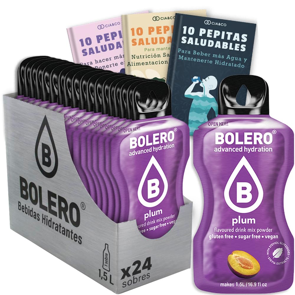 24 x Bebida Bolero COLA Hidratante Sin Azucar (24x9 grs) + 30 Pepitas Saludables para una vida más sana by Cia&Co — view 70