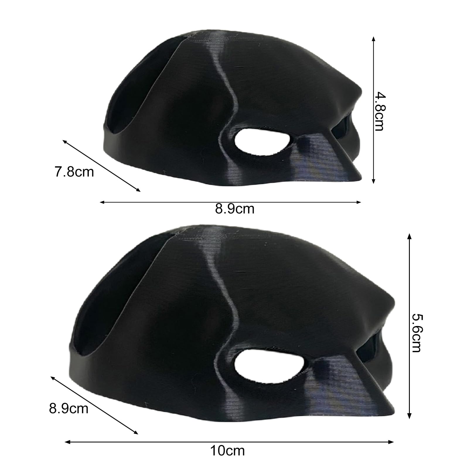Masque Chauve-souris Pour Chien - Déguisement Halloween - Plastique Léger - Cosplay Animaux - 12