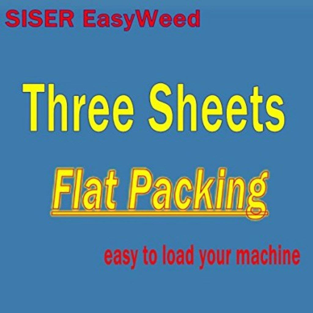 Siser EasyWeed 15"x12" Sheet (Columbia Blue, 3 pack)