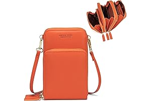 Mini Multi-Compartment Crossbody Cell Phone Bag for Women