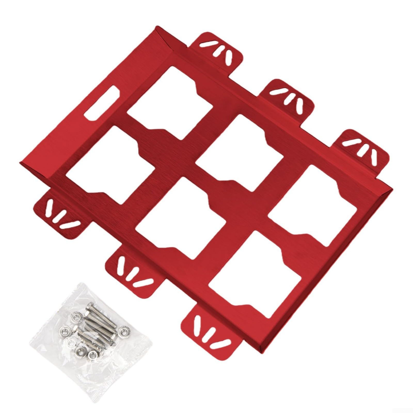 Placa de montaje para evitar caídas de caja de herramientas en la pared del vehículo con carga de 50 lb