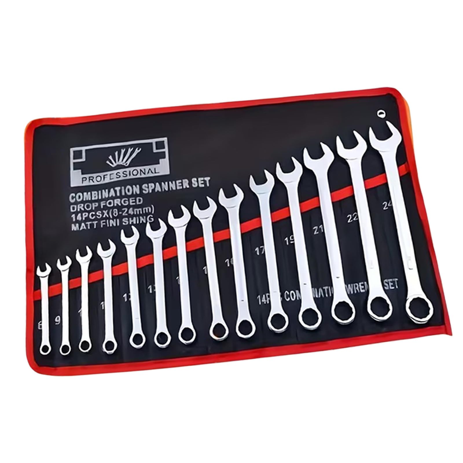 Kaeltsyn Lightweight Pocket Tool Organization Roll Wrench And Multi Storage Bag With Portable Handle For Garage And Workshop Lightweight Storage