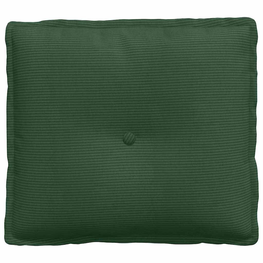 Cuscino per la schiena, 50 x 45 cm, in velluto a coste, ergonomico, con rivestimento sfoderabile, per divano, poltrona, letto, soggiorno, camera da letto, angolo lettura, supporto per collo