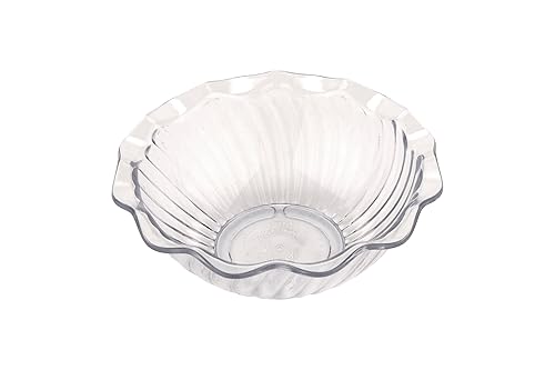 Miniatura 8 de G.E.T. DD-50-CL-EC - Plato de plástico para helado o postre, 5 onzas, transparente (juego de 4)