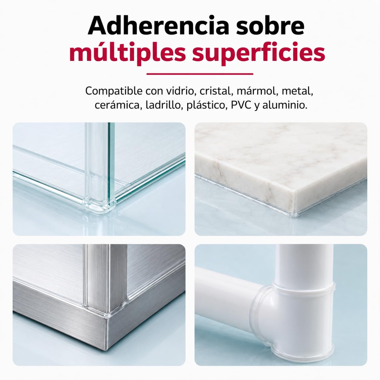 Sellador transparente 125 ml para acuarios y piscinas, pack de 12