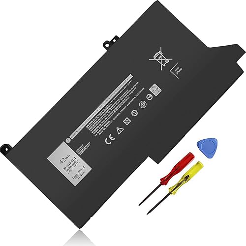 Reemplazo de batería DJ1J0 de 42 Wh para Dell Latitude 7280 7290 E7280 E7290 13 7380 7390 E7380 E7390 14 7480 7490 E7480 E7490 Series DJ1JO P2 8S