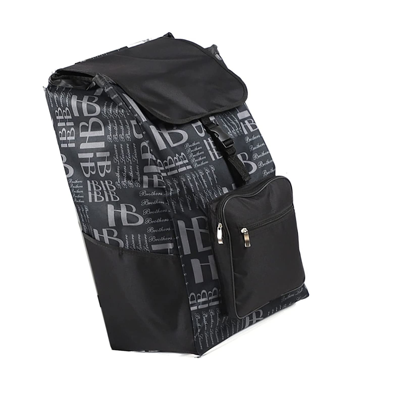 Bolsa de Repuesto para Carrito de Compras Reutilizable - Bolsa de 47L, con Bolsillos Laterales/Plegable (Color: